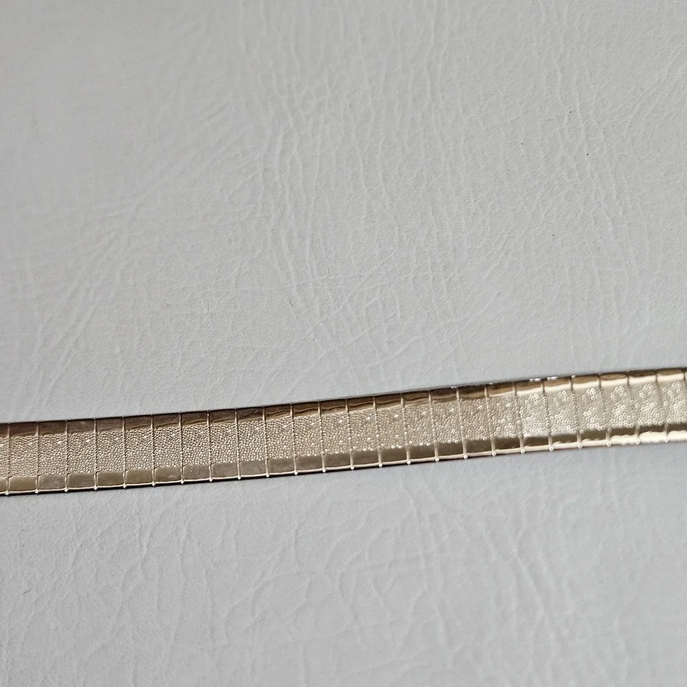 Silver Tone Metal Belt Adjustable Link Slide Buckle 35